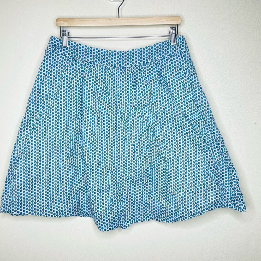 Boden midi lined a-line skirt - apples - size 10 - Picture 3 of 9